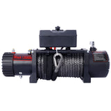 Winch 13500 lb. Load Capacity Electric 12V DC Power with Wireless Remote - Fab Heavy Parts