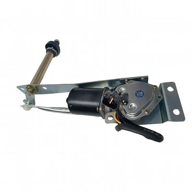 Wiper Motor 4338769 for Hitachi Excavator EX120 - 5 EX60LCK - 3 EX70LCK - 5 EX750 - 5 ZX125W ZX135US ZX70 ZX80LCK - Fab Heavy Parts