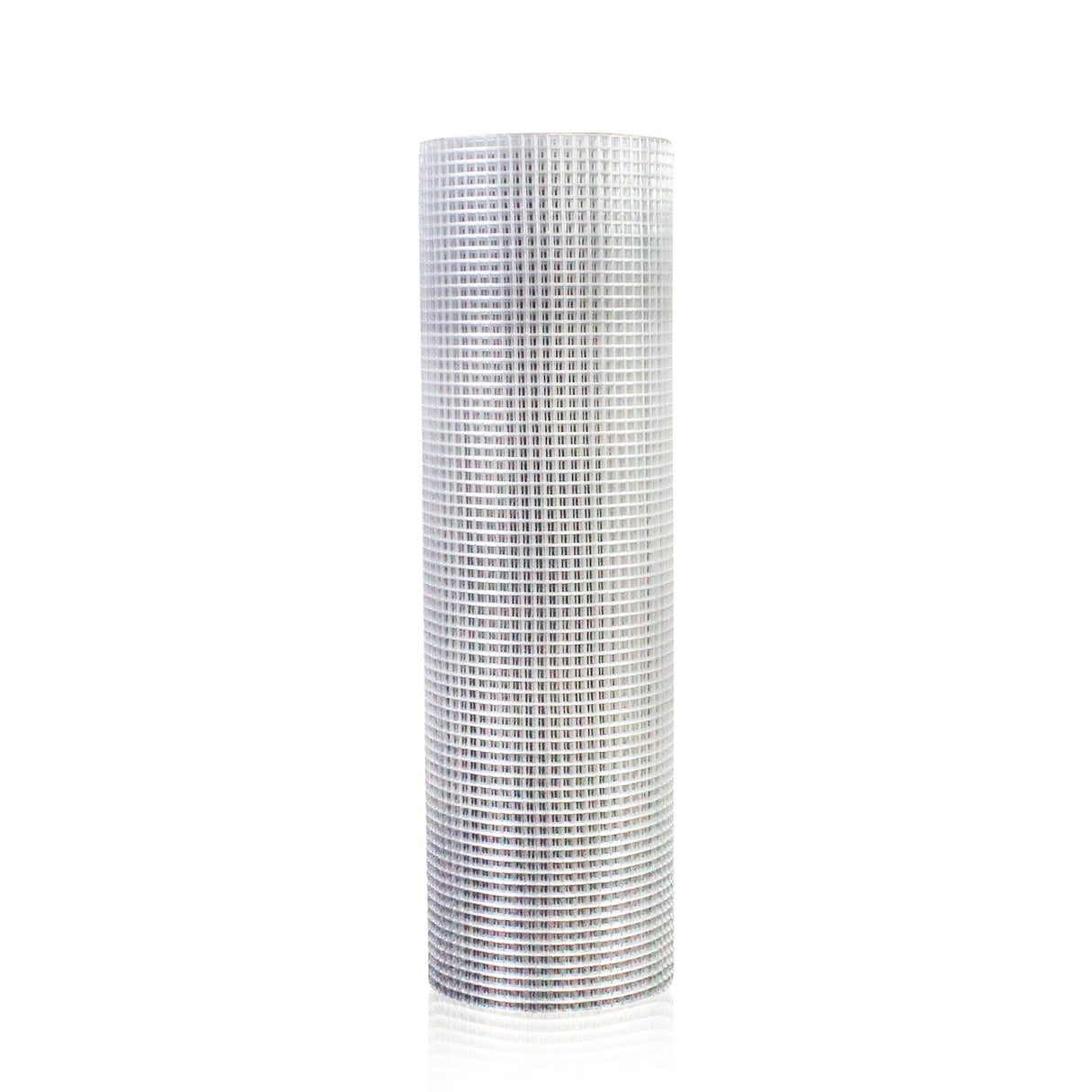 Wire Mesh Fence Roll 60inx50ft, 1/2inchx1/2inch 19GA Galvanized Steel Poultry Netting, Vinyl Coating Metal Wire Hardware Cloth Fence for Garden Yard Animals Plants Protection, Silver - Fab Heavy Parts
