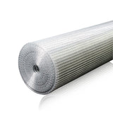 Wire Mesh Fence Roll 60inx50ft, 1/2inchx1/2inch 19GA Galvanized Steel Poultry Netting, Vinyl Coating Metal Wire Hardware Cloth Fence for Garden Yard Animals Plants Protection, Silver - Fab Heavy Parts