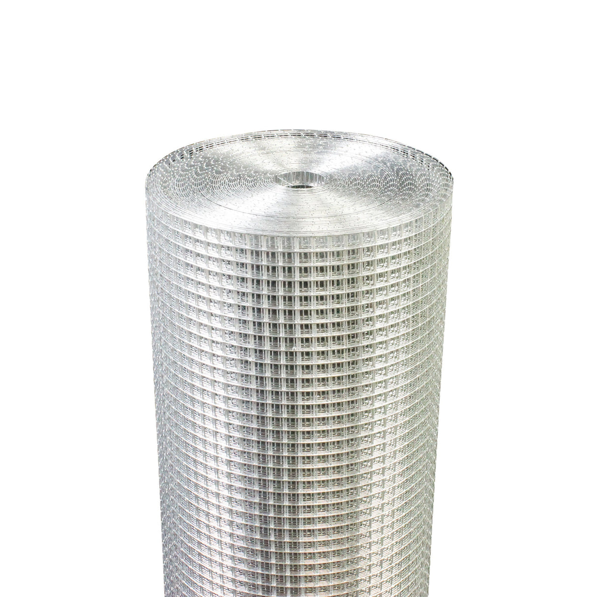 Wire Mesh Fence Roll 60inx50ft, 1/2inchx1/2inch 19GA Galvanized Steel Poultry Netting, Vinyl Coating Metal Wire Hardware Cloth Fence for Garden Yard Animals Plants Protection, Silver - Fab Heavy Parts