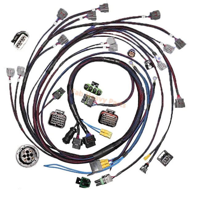 Wiring Engine Harness for Nissan S13 240SX KA KA24 KA24DE 90 - 94 - Fab Heavy Parts