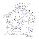 Wiring Harness 6152-82-4110 Fits for Komatsu Engine SA6D125E-2 SAA6D125E-2 Excavator PC400-6 PC400LC-6