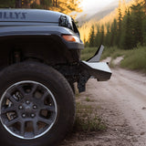 X Style Front Bumper with Winch Plate Fits for Wrangler JK (2007 - 2018) Textured Manganese Steel Construction - Fab Heavy Parts
