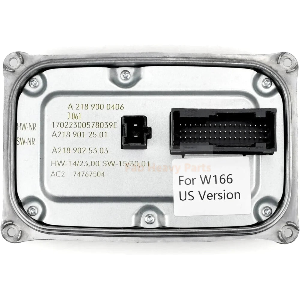 Xenon Headlight HID Ballast Control Module Unit A2189000406 A2189007306 A2189006604 Fits for Benz GLE/GLS CLASS W166 W218 W247 2016 - 2018 Support Editing - Fab Heavy Parts