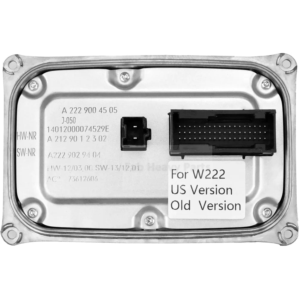 Xenon HID Headlight Ballast Control Module Unit A2229004505 Fits for Mercedes - Benz S Class W221 W222 2013 - 2017 Support Editing - Fab Heavy Parts