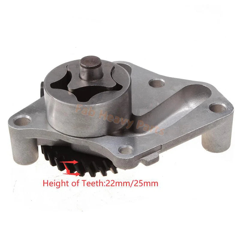 For Yanmar Engine 4TNE98 4TNV98 4TNE94 4TNV94L Fits Komatsu Engine 4D94E 4D94LE 4D94LE-2 Oil Pump 129900-32001