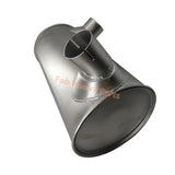YW12PU0002P1 Muffler for Kobelco SK120 - 6 SK120LC - 6 SK120 Excavator - Fab Heavy Parts