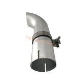 YW12PU0002P1 Muffler for Kobelco SK120 - 6 SK120LC - 6 SK120 Excavator - Fab Heavy Parts