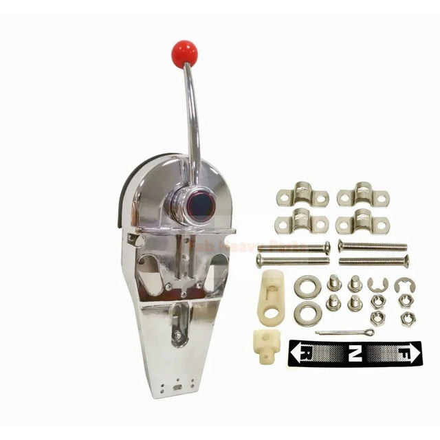 Zinc Remote Control Box Top No Switch Generic Outboard Single Engine - Fab Heavy Parts