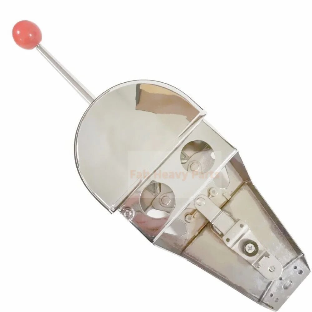 Zinc Remote Control Box Top No Switch Generic Outboard Single Engine - Fab Heavy Parts