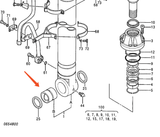 0420112 4609090 30839 Bushing for Hitachi ZAX470 ZAX50 ZAX520 Fits for John Deere 500 520 - Fab Heavy Parts