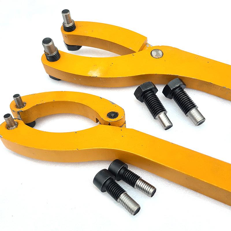 1 PCS Adjustable Hydraulic Cylinder Spanner Wrench Piston Spanner 70 - 245mm - Fab Heavy Parts