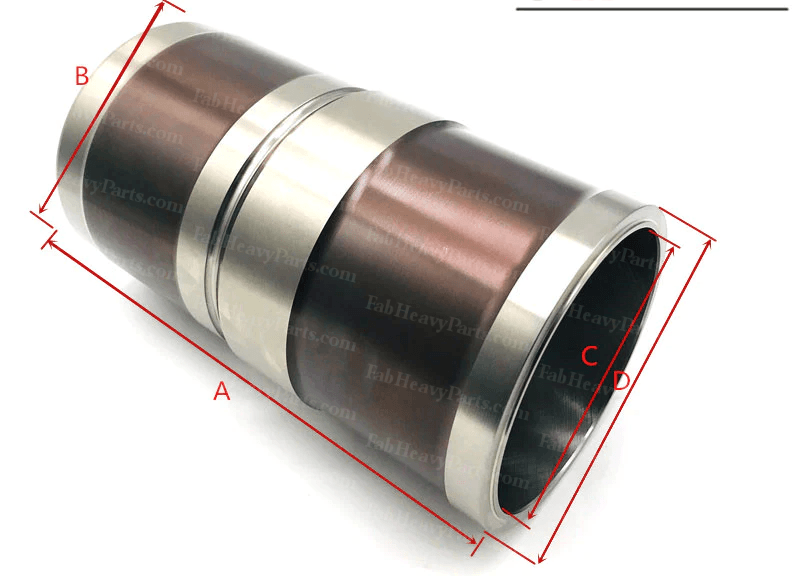 1 PCS Fits Cummins 6CT 6CTA 6CT8.3 Engine Cylinder Sleeve Liner 3907792 3900328 3948095 5318476 - Fab Heavy Parts