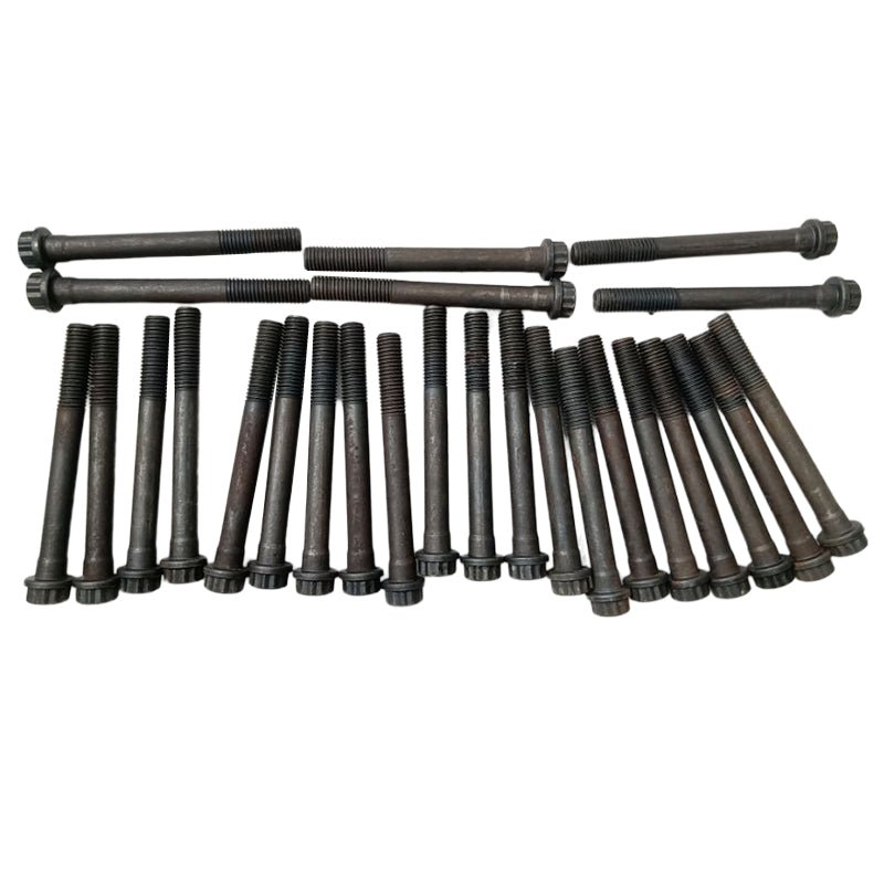 1 Set Cylinder Head Bolt for Isuzu Engine 6WG1 6WF1 - Fab Heavy Parts