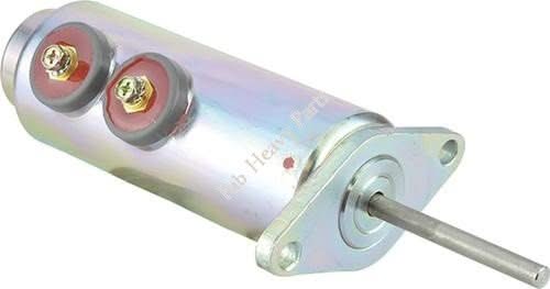 110-6465 1106465 6T4122 6T-4122 New 24V Fuel Shutoff Solenoid Fits for Caterpillar CAT Loader 966 980 Excavator 375 - Fab Heavy Parts