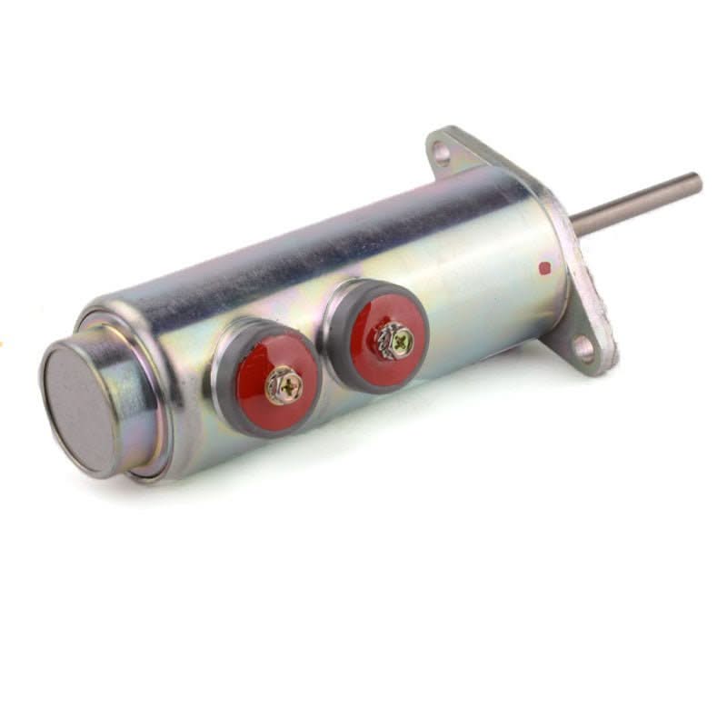 110-6465 1106465 6T4122 6T-4122 New 24V Fuel Shutoff Solenoid Fits for Caterpillar CAT Loader 966 980 Excavator 375 - Fab Heavy Parts