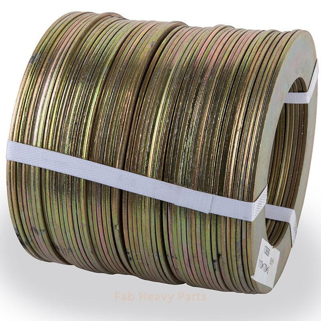 110*170*3mm Steel Large Bucket Shim Washer Kit for Excavator Loader Digger - Pack of 10 - Fab Heavy Parts