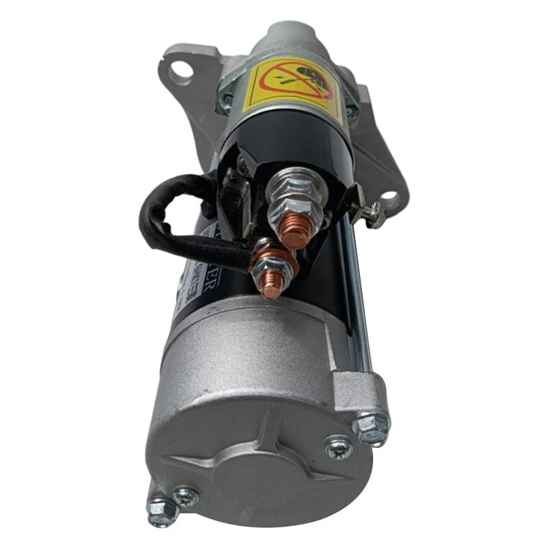 11T 24V Starter Motor 1811004142 for Isuzu 6SA1 6HK1 Engine Fits for John Deere 330CLC 370C Hitachi ZX330 ZX330 - 3 ZX350 - 3 ZX350 - 5 Excavator - Fab Heavy Parts