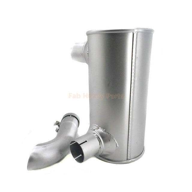 New Muffler 6732-11-5570 Fits for Komatsu PC60-7 PC120-6 PC130-6 PC100-6 Excavator with Pipe 80mm
