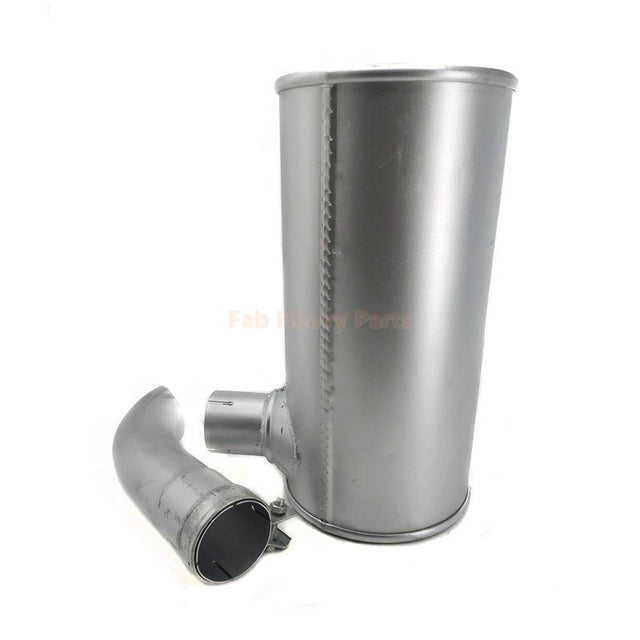 New Muffler 6732-11-5570 Fits for Komatsu PC120-6 PC130-6 PC100-6 Excavator with Pipe 80mm