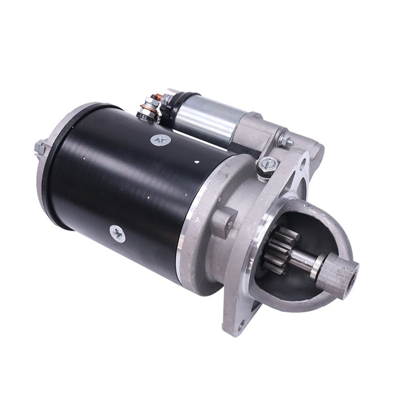 12V 10T Starter Motor 714/03000 714/11200 for Leyland Engine JCB 2B 2D 2DS 3 3C 3CX 3D 4D 410 520 520M - Fab Heavy Parts