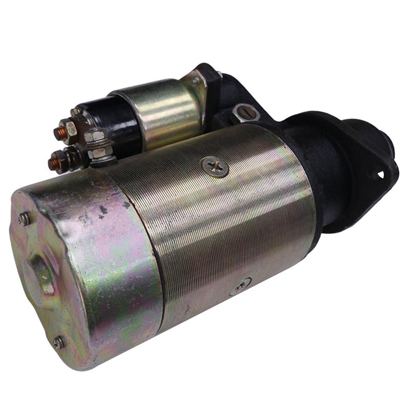 12V 11T Starter Motor QDJ1332C QDJ138C for YangDong Engine Y380 Y385 Y480 Excavator L375 L480 - Fab Heavy Parts