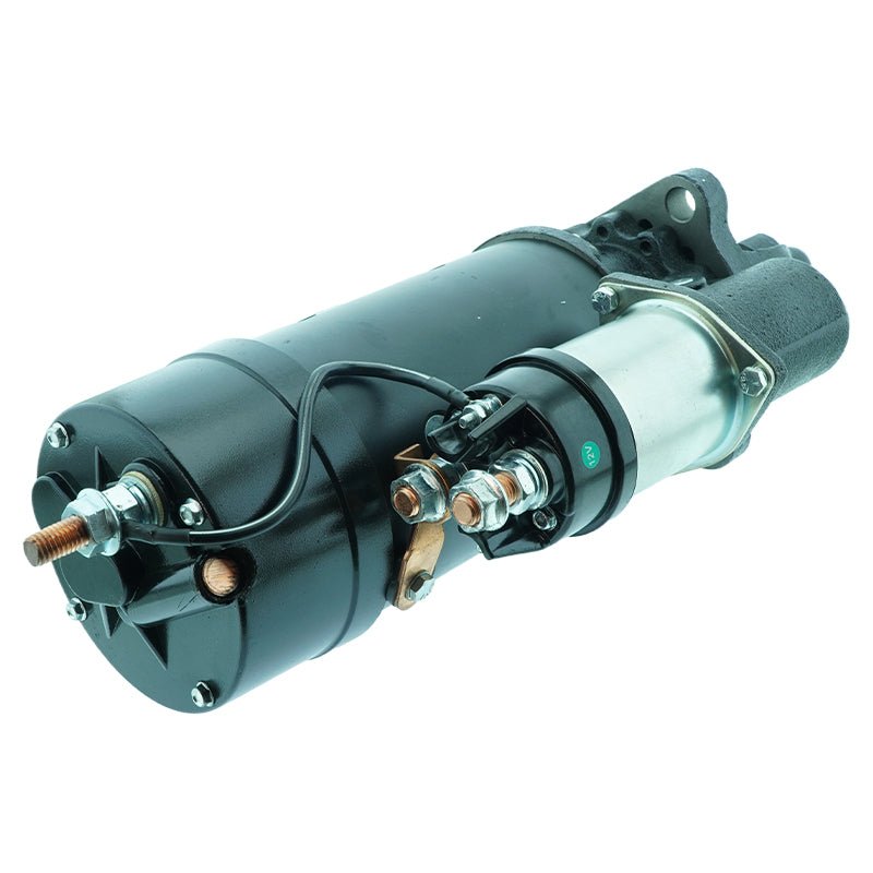 12V 12T 40MT Starting Motor Gp Electric 6V - 3948 6V3948 Fits for Caterpillar CAT 1673C 3208 3304 3306 3306B 65C 70C C - 9 C9 C9.3 - Fab Heavy Parts