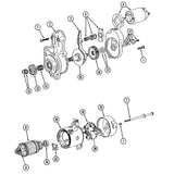 Rozrusznik 12V 13T 1962781C1 Pasuje do ciągnika CASE 1140 265 275