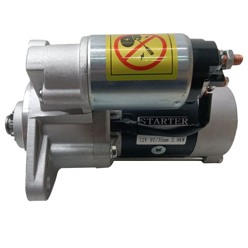 12V 9T Starter Motor 36100 - 42C10 for Hyundai Engine D4BB Excavator R500W - Fab Heavy Parts