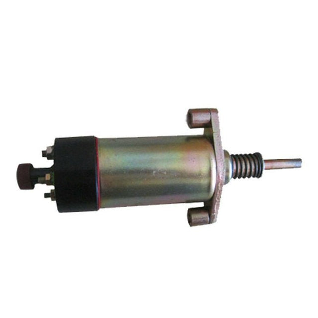 12V Fuel Stop Solenoid 1554654 155 - 4654 Fits for Caterpillar 330 330C 330B Excavator, Engine 3116 3126 - Fab Heavy Parts