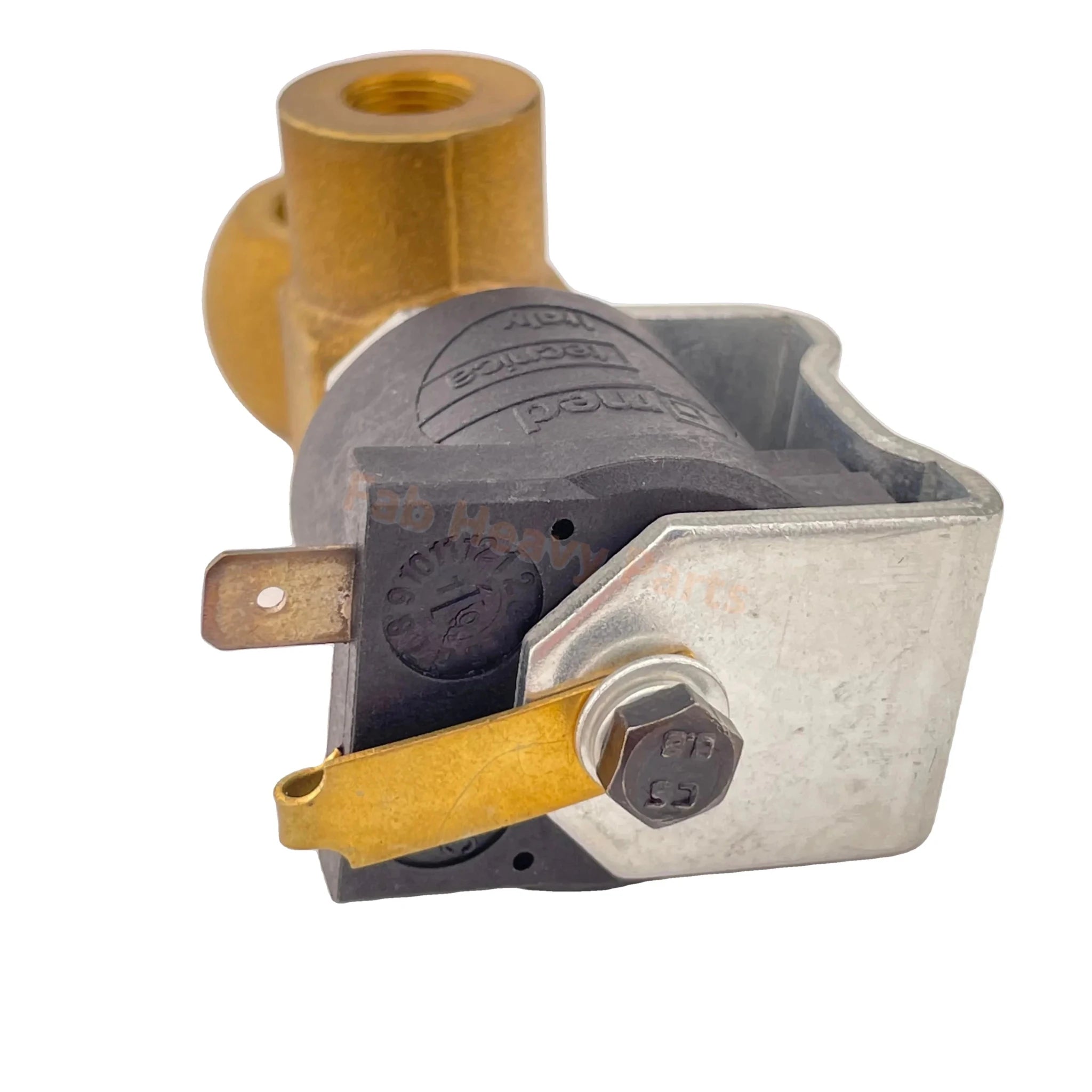 12V Fuel Stop Solenoid 3587119 3587119 - B for Kubota Engine Lombardini Microcar - Fab Heavy Parts