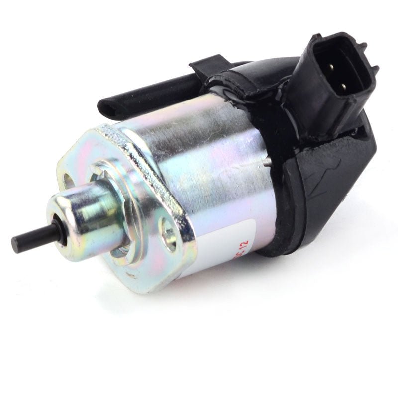 12V Shut Down Solenoid for Kubota Engine V3300T, P/N 1C010-60014, 1C010-60015, 1C010-60016 - Fab Heavy Parts