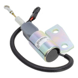 12V Shut Down Solenoid J930658 87435487 3932529 87420952 3991167 For Hyundai R130, Warranty 6 Months - Fab Heavy Parts