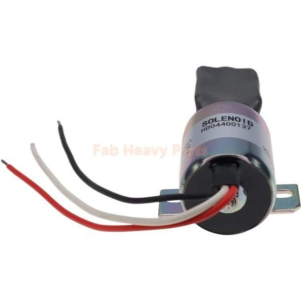 12V Shut off Solenoid P/N 1756ES - 12E3ULB1S5, SA - 4735 - 12 fits Mitsubishi Hyundai Volvo JCB - Fab Heavy Parts