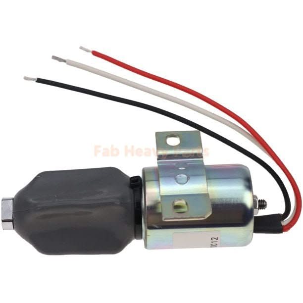 12V Shut off Solenoid P/N 1756ES - 12E3ULB1S5, SA - 4735 - 12 fits Mitsubishi Hyundai Volvo JCB - Fab Heavy Parts