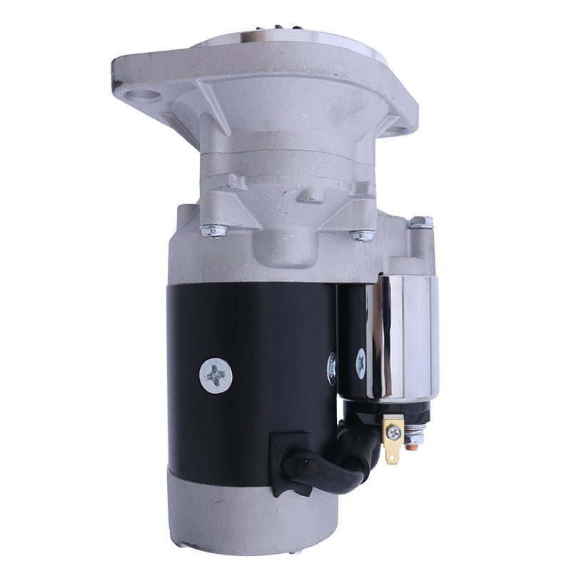 12V Starter Motor AM878189 for Isuzu Engine 4LC1 4LE1 Fits for John Deere Excavator 50ZTS Mower 3325 3365 - Fab Heavy Parts