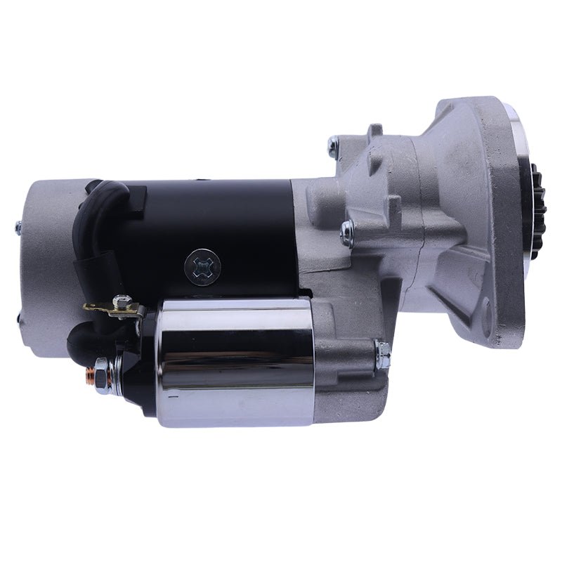 12V Starter Motor AM878189 for Isuzu Engine 4LC1 4LE1 Fits for John Deere Excavator 50ZTS Mower 3325 3365 - Fab Heavy Parts