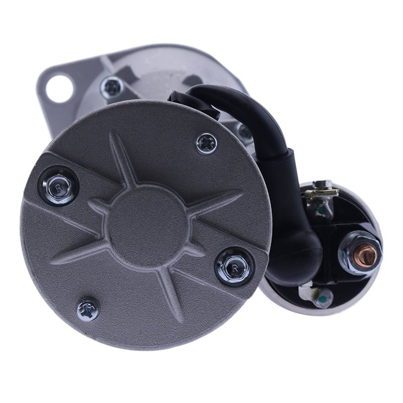 12V Starter Motor AM878189 for Isuzu Engine 4LC1 4LE1 Fits for John Deere Excavator 50ZTS Mower 3325 3365 - Fab Heavy Parts