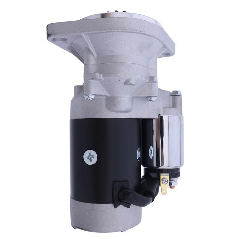 12V Starter Motor AT318141 for Yanmar Engine 3TNV88 4TNV88 Hitachi Excavator Zaxis35U - 2 Zaxis35U - 3 Zaxis50U - 2 - Fab Heavy Parts