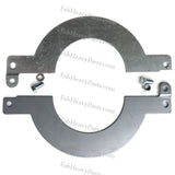140*80*5mm, Large Bucket Shim and Screw Bolt Kit for Excavator Loader Digger - Pack of 8 - Fab Heavy Parts