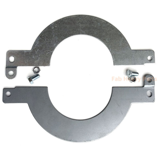 160*90*5mm, Large Bucket Shim and Screw Bolt Kit for Excavator Loader Digger - Pack of 8 - Fab Heavy Parts