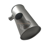 Muffler 6208-11-5210 Fits for Komatsu Excavator PC130-7 PC138US-2 PC138US-2E, Engine SAA4D95-3
