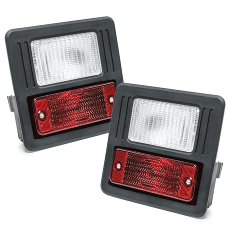 2 PCS Tail Light Lamp Assembly 6670284 Aftermarket Replacement For Bobcat Skid Steer Loader Rear Door - Fab Heavy Parts