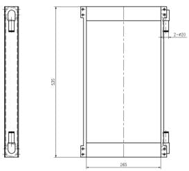 Caterpillar Excavator 416C Hydraulic Oil Cooler 142-0724 1420724-Oil cooler-Fab Heavy Parts