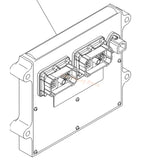 Passend für Komatsu Bagger PC130-8 PC138US-8 Motor SAA4D95LE Controller E-ECU 600-475-1103