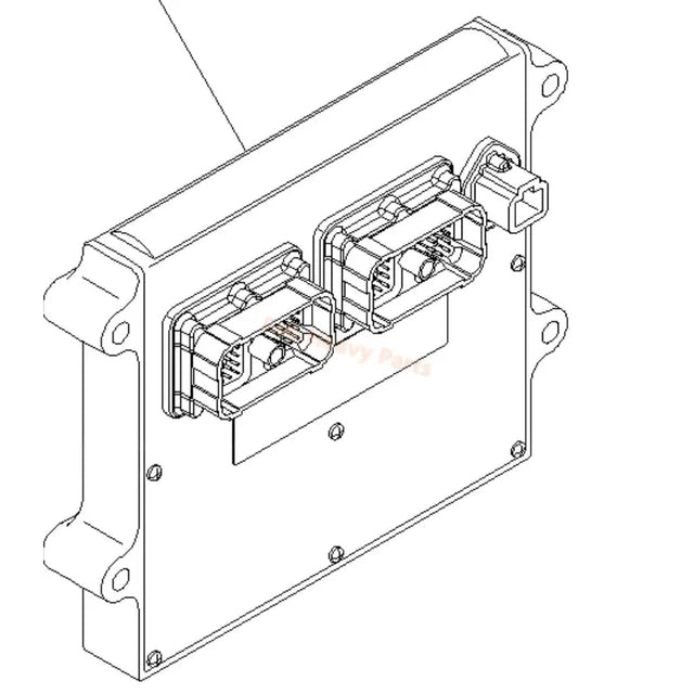 Passend für Komatsu Bagger PC130-8 PC138US-8 Motor SAA4D95LE Controller E-ECU 600-475-1103