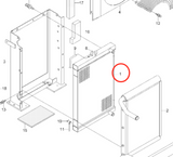 Hydraulic Radiator 11M9-44010 for Hyundai Excavator R55-9 R55W-9