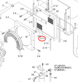 Hydraulic Radiator 11S7-30090 for Hyundai Excavator HSL850-7A