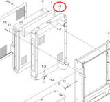 Hydraulic Radiator 11N8-40280 for Hyundai Excavator R290LC-7 R305LC-7